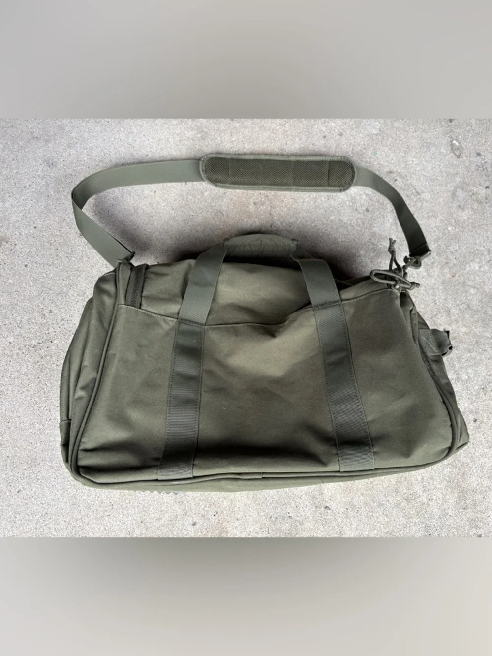 Highland Tactical Squad 1.0 green military duffel bag heavy duty travel